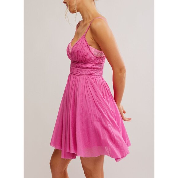 Free People Pink Asymmetrical Dress - Picture 4 of 12